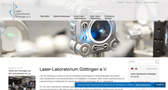 Desktop Screenshot of llg-ev.de